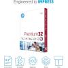 imageHP Papers  85 x 11 Paper  Premium 32 lb  1 Ream  250 Sheets  100 Bright  Made in USA  FSC Certified  113500R1 Pack  250 Sheets