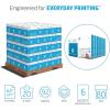 imageHP Papers  Printer Paper  85 x 11 Paper  Copy ampampPrint 20 lb  Case  1500 Sheets  92 Bright  Made in USA  FSC Certified  200090CPallet  192000 Sheets  80 cases