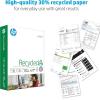 imageHP Printer Paper  85 x 11 Paper  30 Recycled Paper  40 Case Pallet  200000 Sheets  92 Bright Loading Dock Delivery  Made in USA  FSC Certified  112100PReam  500 Sheets