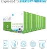 imageHP Printer Paper  85 x 11 Paper  EcoFFICIENT 18 lb  3 Ream Case  1500 Sheets  92 Bright  Made in USA  FSC Certified  088400C10 Ream  5000 Sheets