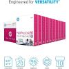 imageHP Printer Paper  85 x 11 Paper  MultiPurpose 20 lb  3 Ream Case  1500 Sheets  96 Bright  Made in USA  FSC Certified  112530C10 Ream  5000 Sheets