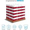 imageHP Printer Paper  85 x 11 Paper  Premium 32 lb  40 Case Pallet  120000 Sheets  100 Bright  Made in USA  FSC Certified  113100P40 Case Pallet  120 000 Sheets