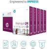 imageHP Printer Paper  85 x 11 Paper  Premium 32 lb  40 Case Pallet  120000 Sheets  100 Bright  Made in USA  FSC Certified  113100P5 Ream  2500 Sheets