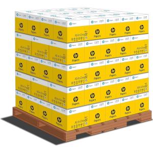 imageHP Papers  85 x 11 Paper  All In One 22 lb  1 Mega Ream  750 Sheets  96 Bright  Made in USA  FSC Certified  207750RPallet  200000 Sheets
