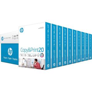 imageHP Papers  Printer Paper  85 x 11 Paper  Copy ampampPrint 20 lb  Case  1500 Sheets  92 Bright  Made in USA  FSC Certified  200090C10 Pack  5000 Sheets