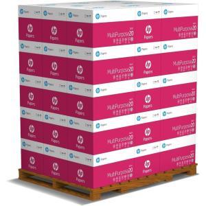 imageHP Printer Paper  85 x 11 Paper  MultiPurpose 20 lb  3 Ream Case  1500 Sheets  96 Bright  Made in USA  FSC Certified  112530CPallet  10 ream cartons 200000 Sheets