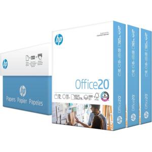 imageHP Printer Paper  85 x 11 Paper  Office 20 lb  1 Pallet  40 Cartons  200000 Sheets  92 Bright  Made in USA  FSC Certified  112101P3 Ream  1500 Sheets