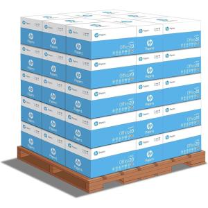 imageHP Printer Paper  85 x 11 Paper  Office 20 lb  1 Pallet  40 Cartons  200000 Sheets  92 Bright  Made in USA  FSC Certified  112101PPallet  200000 Sheets