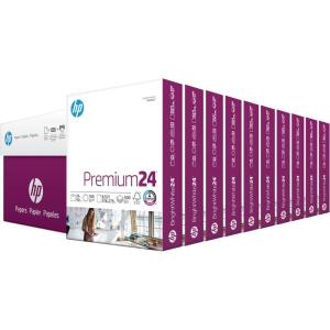 imageHP Printer Paper  85 x 11 Paper  Premium 32 lb  40 Case Pallet  120000 Sheets  100 Bright  Made in USA  FSC Certified  113100P10 Ream  5000 Sheets